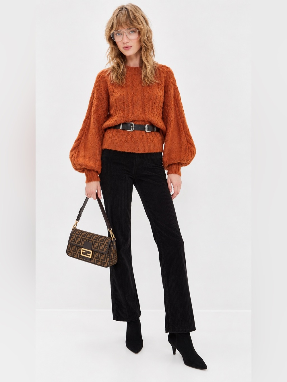 NORDSTROM Balloon Sleeve Sweater